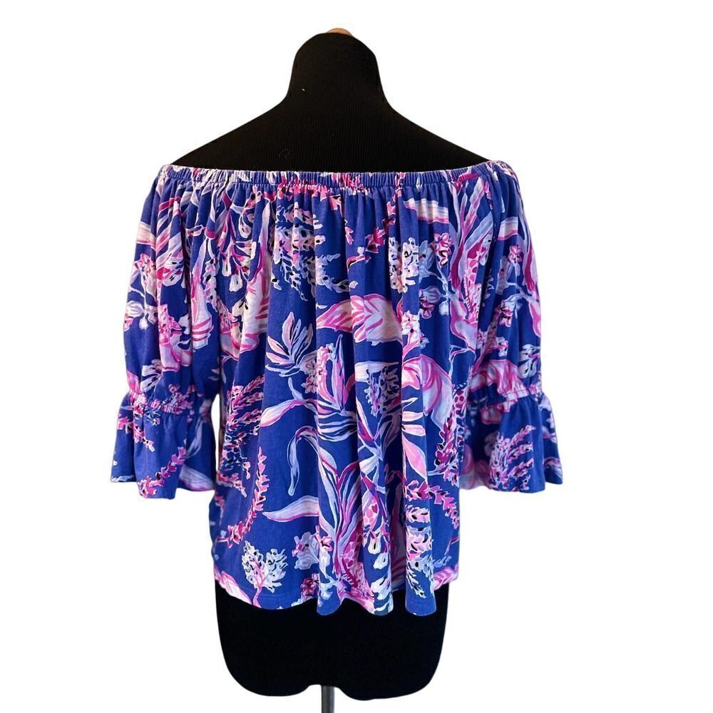 Lilly Pulitzer Channing Top in Wild Within XS - Picture 5 of 11